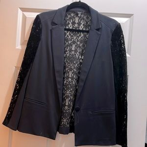 Drew lace back blazer